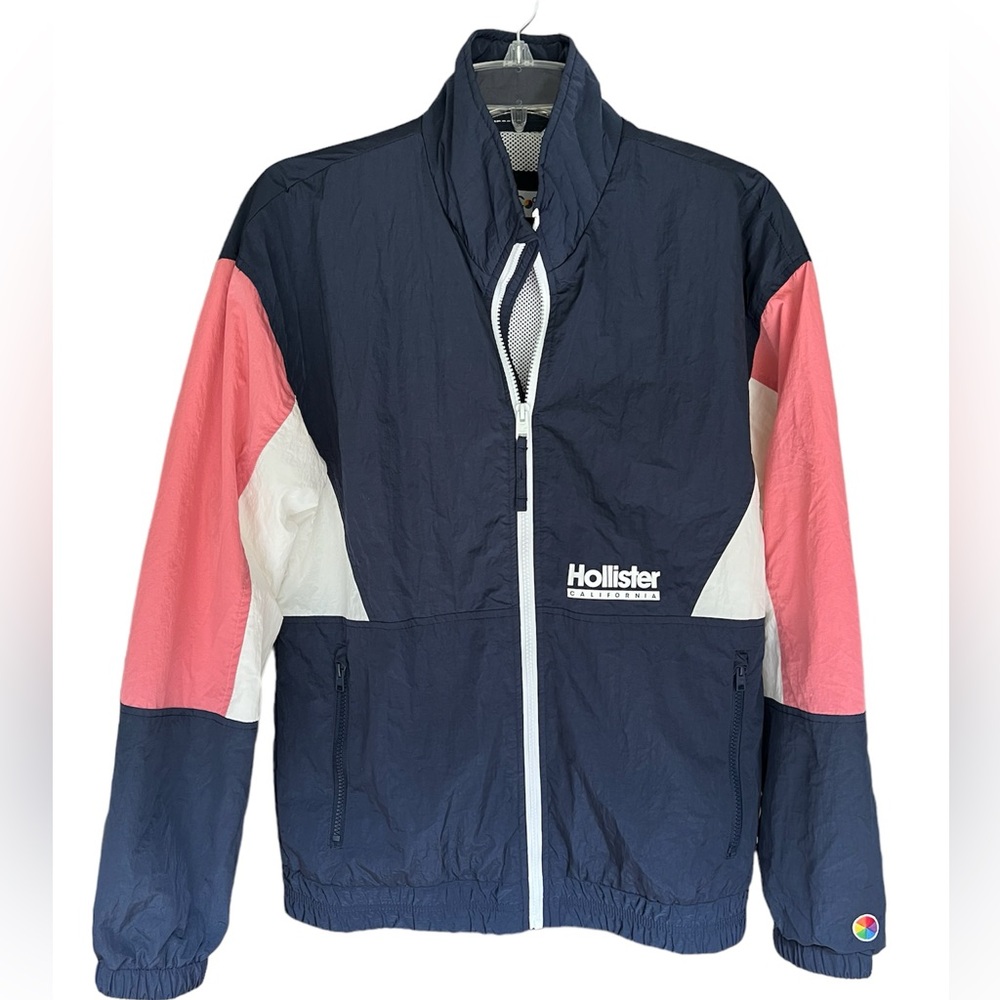 Hollister California windbreaker rain jacket